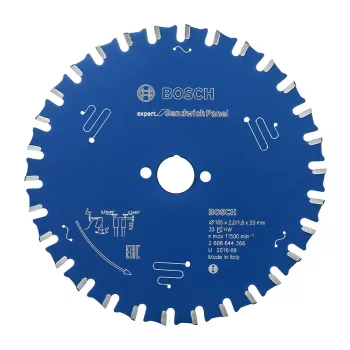   Bosch EXPERT körfűrészlap 165x2,0/1,6 T30 fog, HLTCG kézi fűrészekhez, fém szendvicslemez (Regisztrációval akár ajándék is elérhető!)