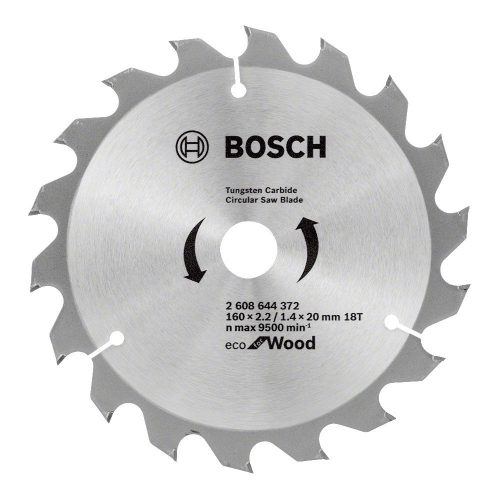 Bosch körfűrészlap fához 160x1,4x20mm, 18 fog