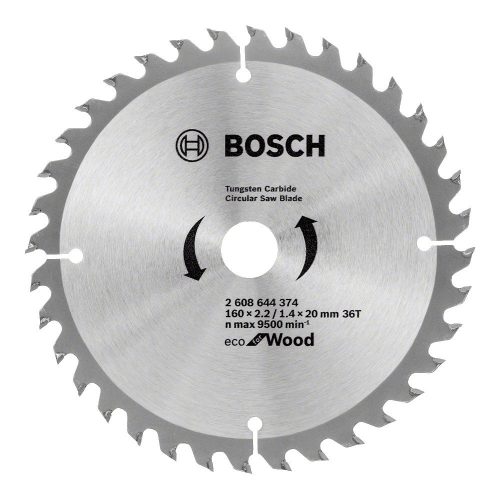 Bosch körfűrészlap fához 160x1,4x20mm, 36 fog