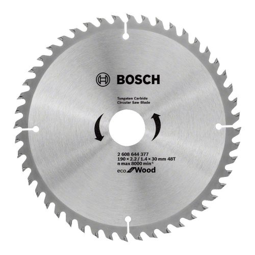 Bosch körfűrészlap fához 190x1,4x30mm, 48 fog