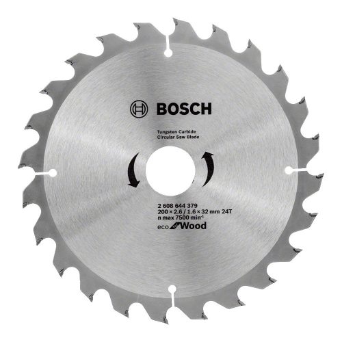 Bosch körfurészlap fához 200x1,6x32mm, 24 fog