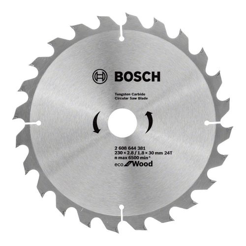 Bosch körfűrészlap fához 230x1,8x30mm, 24 fog