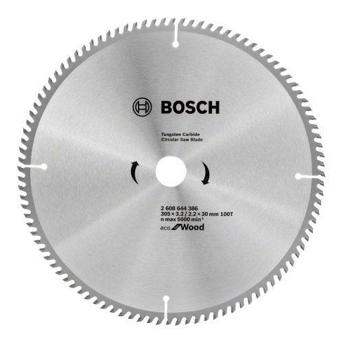 Bosch körfurészlap fához 305x2,2x30mm, 100 fog