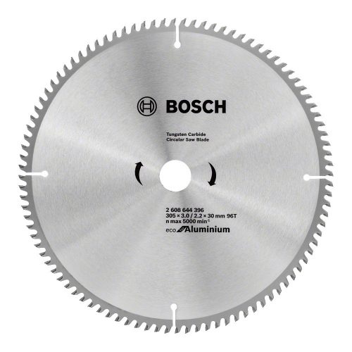 Bosch körfurészlap alumíniumhoz 305x2,2x30mm, 96 fog