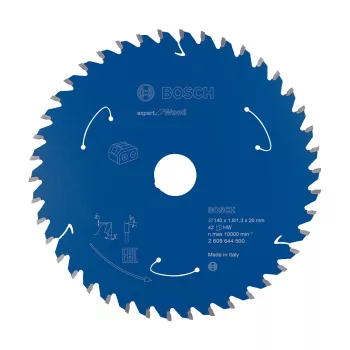  Bosch EXPERT Wood körfűrészlap akkumulátoros körfűrészekhez 140x1,3/1,8 10 mm, T42 fog, fához
