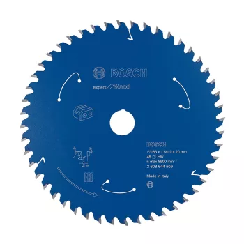   Bosch EXPERT Wood körfűrészlap akkumulátoros körfűrészekhez 165x1,5/1,4 20 mm, T48 fog, fához