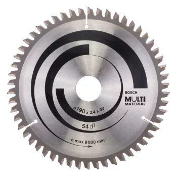   Bosch körfűrészlap univerzális felhasználásra 190x2,4x30mm, 54 fog (2db/csomag)