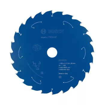   Bosch EXPERT Wood körfűrészlap akkumulátoros 254x2,1/1,6 30mm, T24 fog, puhafa, keményfa