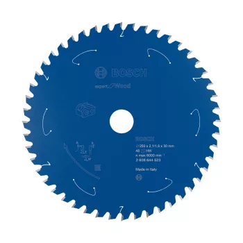   Bosch EXPERT Wood körfűrészlap akkumulátoros 254x2,1/1,6 30mm, T48 fog, puhafa, keményfa