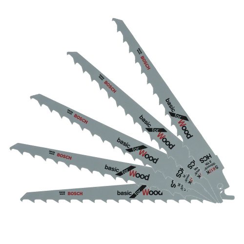 Bosch S 617 K orrfűrészlap fához 150x19x1,25mm 5db/cs