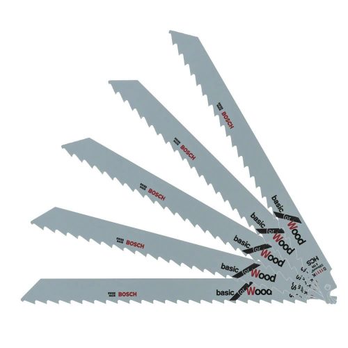 Bosch S 1111 K orrfűrészlap fához 225x19x1,25mm 5db/cs