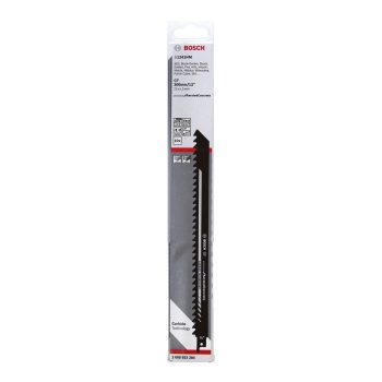   Bosch S 1241 HM orrfűrészlap gázbeton vágásához 300x19x1,25mm