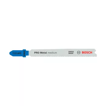   Bosch PRO Metal medium T121AFC szúrófűrészlap, 92 mm, 5 db, közepes vastagságú fémhez