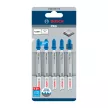 Bosch PRO Metal thick T121BFC szúrófűrészlap, 92 mm, 5 db, közepes vastagságú és vastag fémhez