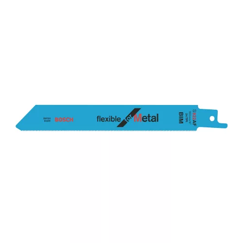 Bosch S 922 AF Flexible for Metal szablyafűrészlap (Regisztrációval akár extra értékes ajándék is elérhető!)