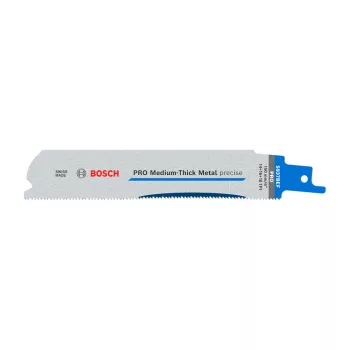   Bosch PRO Metal S937BEF orrfűrészlap, 1,1x25x150 mm, 5 db, közepes fémcsövekhez és profilokhoz