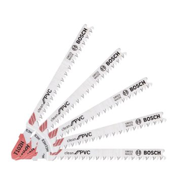   Bosch PRO Plastics PVC clean T102H szúrófűrészlap, 100 mm, 5 db, műanyaghoz