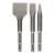 Bosch PRO SDS-Plus 4C vésőkészlet, hegyes 140 mm, lapos 20x140 mm, lapát 40x140 mm, 3 részes