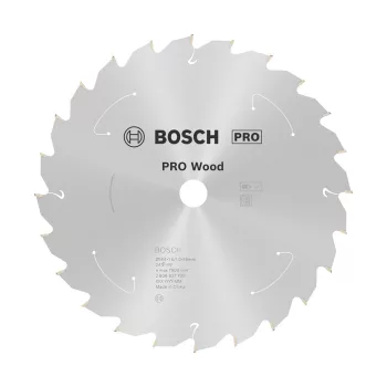   Bosch PRO Wood körfűrészlap akkus géphez, 184x1,6x16 mm 24 fog, kemény fa, forgácslap