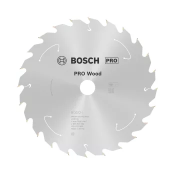   Bosch PRO Wood körfűrészlap akkus géphez, 184x1,6x20 mm 24 fog, kemény fa, forgácslap