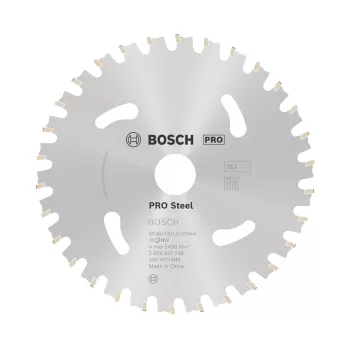   Bosch PRO Steel körfűrészlap akkus géphez, 136x1,6x20 mm 30 fog, acél vágásához (Regisztrációval akár ajándék is elérhető!)
