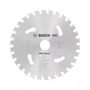   Bosch PRO Steel körfűrészlap akkus géphez, 140x1,6x20 mm 30 fog, acél vágásához (Regisztrációval akár ajándék is elérhető!)