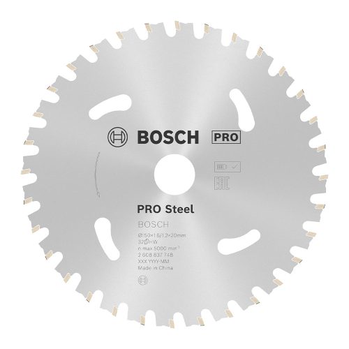 Bosch PRO Steel körfűrészlap akkus géphez, 150x1,6x20 mm 32 fog, acél vágásához