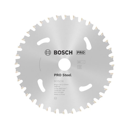 Bosch PRO Steel körfűrészlap akkus géphez, 160x1,6x20 mm 36 fog, acél vágásához