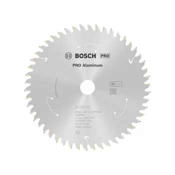   Bosch PRO körfűrészlap akkus géphez, 136x1,6x15,875 mm 50 fog, alumínium, nemvasfém (Regisztrációval akár ajándék is elérhető!)