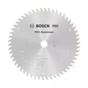   Bosch PRO körfűrészlap akkus géphez, 165x1,8x15,875 mm 54 fog, alumínium, nemvasfém (Regisztrációval akár ajándék is elérhető!)