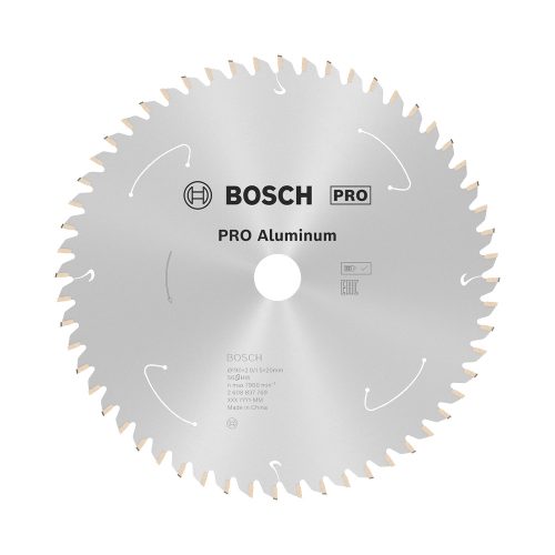 Bosch PRO körfűrészlap akkus géphez, 190x2x20 mm 56 fog, alumínium, nemvasfém