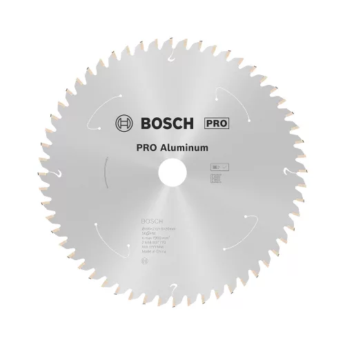 Bosch PRO körfűrészlap akkus géphez, 190x2x20 mm 56 fog, alumínium, nemvasfém (Regisztrációval akár extra értékes ajándék is elérhető!)