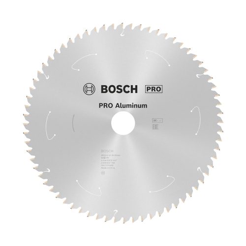 Bosch PRO körfűrészlap akkus géphez, 254x2,4x30 mm 68 fog, alumínium, nemvasfém