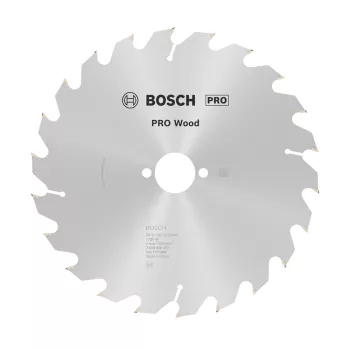   Bosch PRO Wood körfűrészlap, 216x2,6x30 mm 22 fog, kemény fa, rétegelt lemez, forgácslap