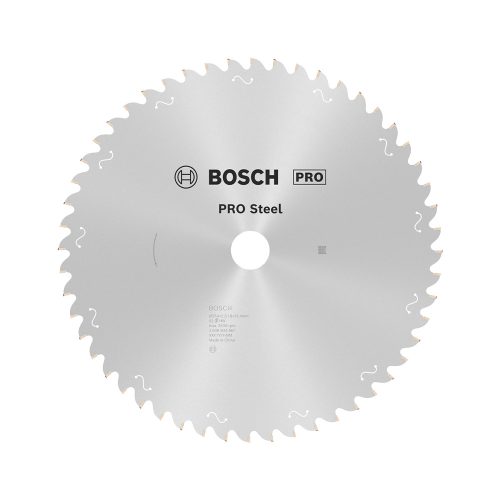 Bosch PRO Steel körfűrészlap, 254x2,2x25,4 mm, T52 fog, acél vágásához