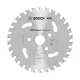 Bosch PRO Körfűrész Steel akus körfűrészlap 136x20x1.6/1.2 30 - Acél betonvas átvágására