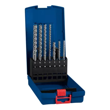  Bosch EXPERT SDS Plus-7X ProBox készlet, 7 db 5/6 8x50 115 10 12 100 165 kalapácsfúró-készletek