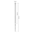 Bosch EXPERT SDS-Max 4 élű 8X betonfúrószár 14x400/540mm
