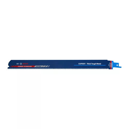 Bosch EXPERT S 1255 CHC Thick Tough Metal keményfém fogazású szablyafűrészlap, 10 db