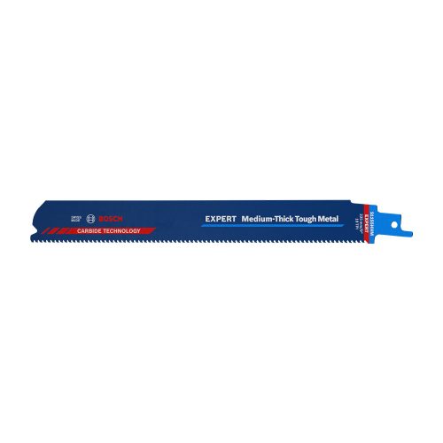 Bosch EXPERT S 1155 keményfém fogazású szablyafűrészlap, 3db 225x25x1,1 mm acél, rozsdamentes