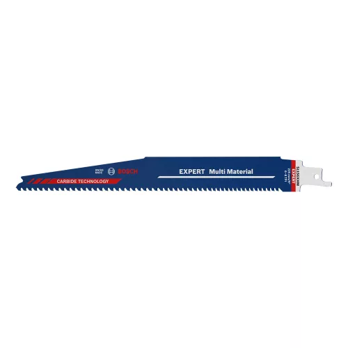 Bosch EXPERT S1156 XHM keményfém fogazású szablyafűrészlap 3db 225x25x1,25 öntöttvas, keményfa (Regisztrációval akár ajándék is elérhető!)