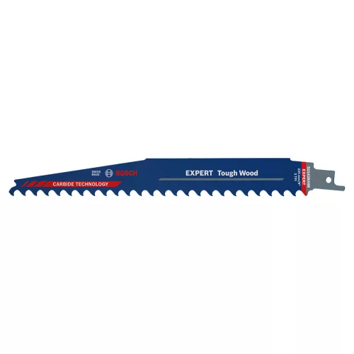 Bosch EXPERT S 1142 KHM keményfém fogazású szablyafűrészlap, 10db 225x25x1,25 szerkezeti fához (Regisztrációval akár ajándék is elérhető!)