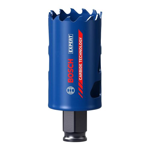 Bosch EXPERT Tough Material keményfémfogú körkivágó, 38x60 mm fém, fa, tégla, műanyag, inox