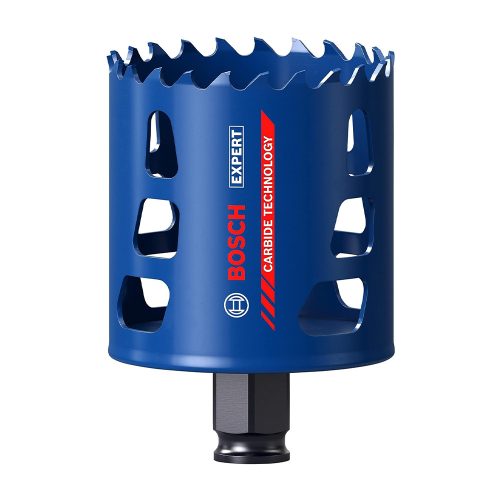 Bosch EXPERT Tough Material keményfémfogú körkivágó, 60x60mm fém, fa, tégla, műanyag, inox