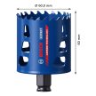 Bosch EXPERT Tough Material keményfémfogú körkivágó többféle anyaghoz 60x60mm