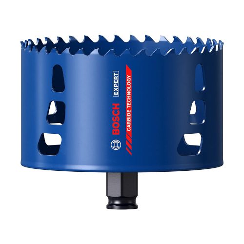 Bosch EXPERT Tough Material keményfémfogú körkivágó többféle anyaghoz 111x60mm 