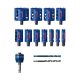 Bosch EXPERT Tough Material körkivágú készlet, 14 részes 20,22,25,32,35,40,44,51,60,64,76 mm