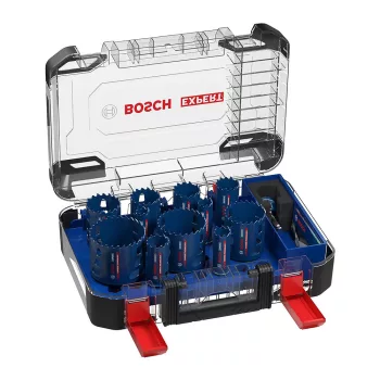   Bosch EXPERT Tough Material körkivágú készlet, 14 részes 20,22,25,32,35,40,44,51,60,68,76 mm