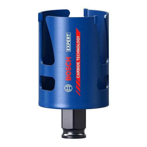 Bosch EXPERT Construction Material körkivágó  51x60 mm 2" puhafa, tégla, műanyag, GFK, CFK