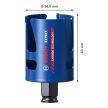 Bosch EXPERT Construction Material körkivágó  54x60 mm 2 1/8" puhafa, tégla, műanyag, GFK, CFK